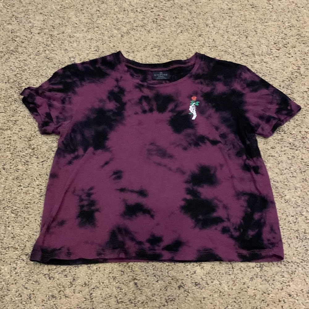 Tie dye crop top